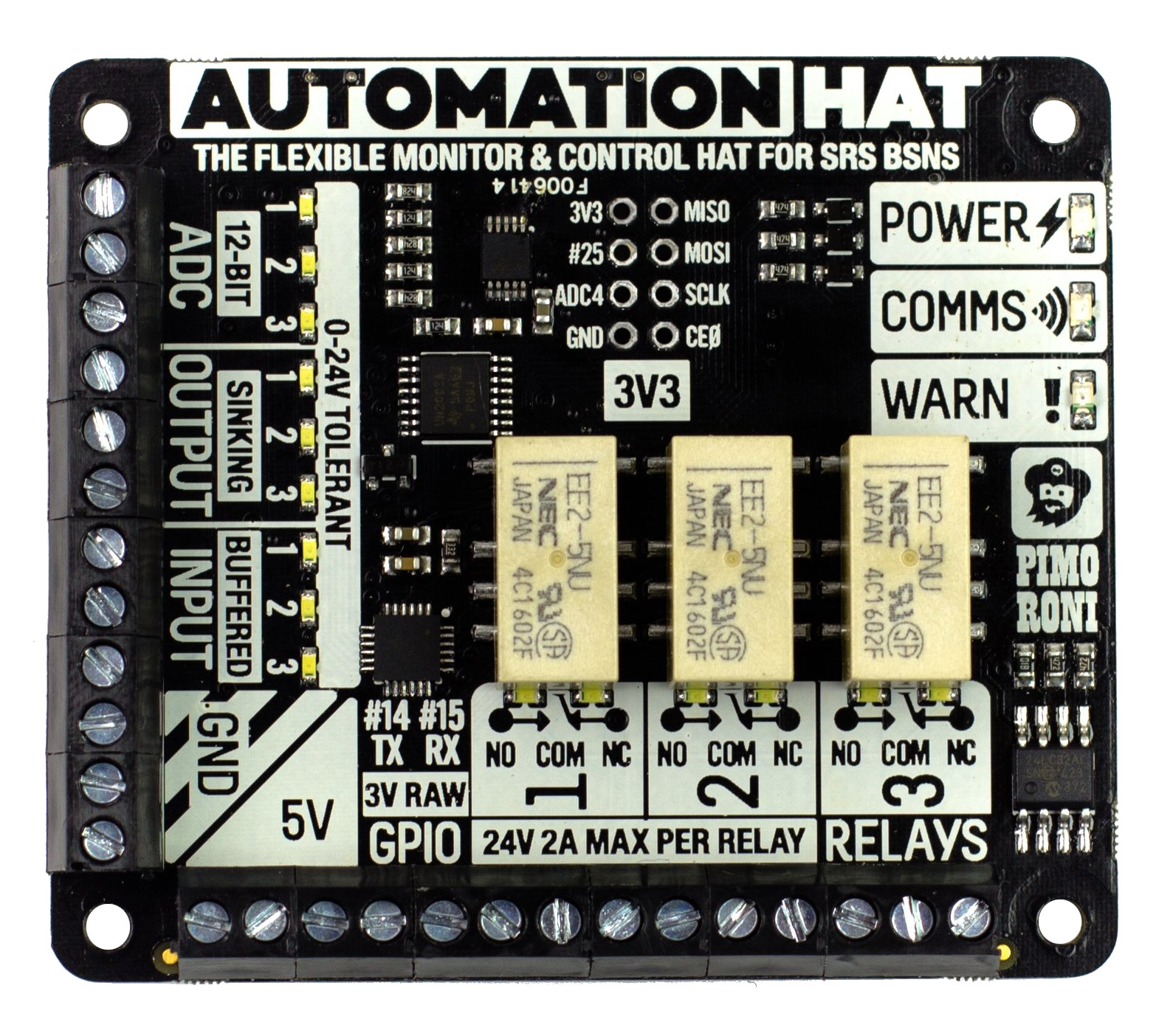 Pimoroni Automation HAT