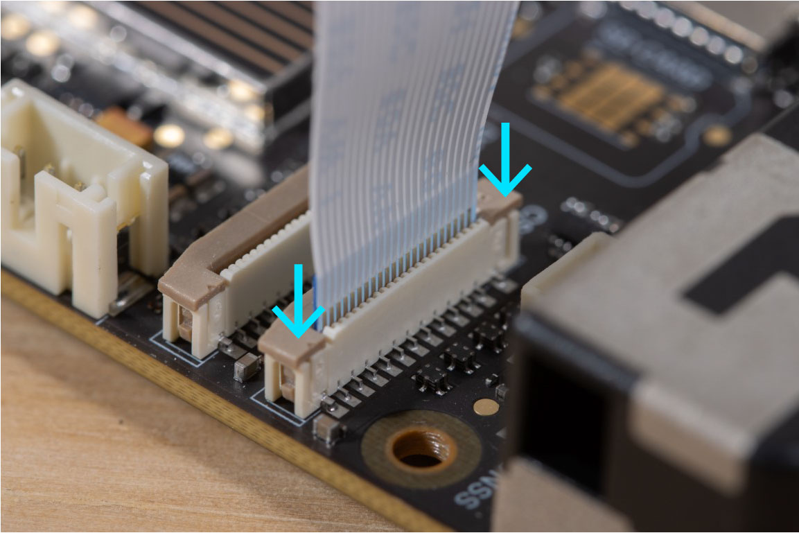 Tachyon CSI connector closed