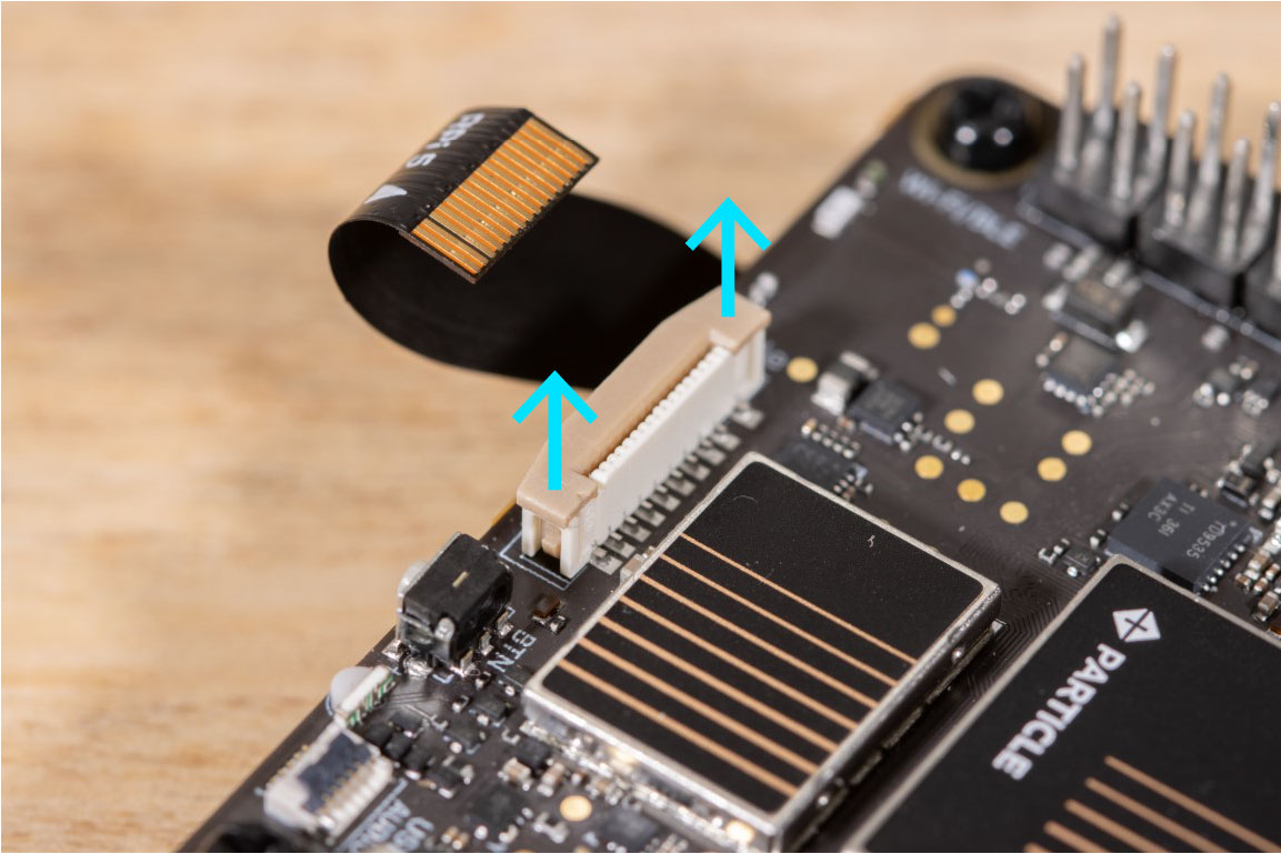 Tachyon PCIe HAT assembly