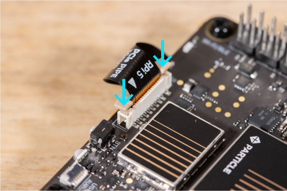 Tachyon PCIe HAT assembly